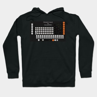 Halloween Periodic Table (118 Elements) Hoodie